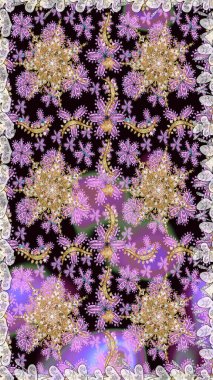 Tekrarlayan elementlerle kusursuz soyut arkaplan. Tarafsız ve altın desenli. Zarif raster klasik desen.