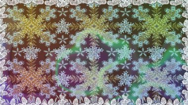 Tarafsız ve kahverengi renklerde, altın elementli klasik, pürüzsüz desen. Raster illüstrasyonu.