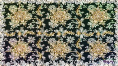 2019 Noel 'i, kar tanesi, yeni yıl. Gri ve nötr renklerde, altın elementlerle klasik, pürüzsüz desen.