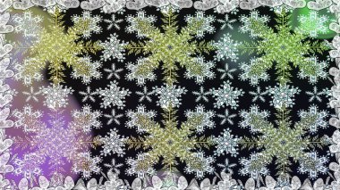 Sembol bayramı, yeni yıl kutlamaları, altın desenler. Gri ve nötr renklerde altın kar taneleri. Noel altın kar tanesi kusursuz desen. Kış kar dokusu duvar kağıdı.