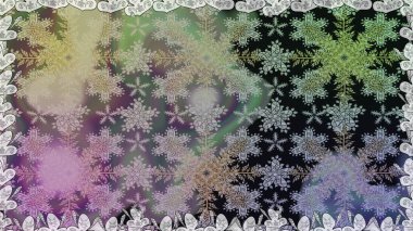 El yapımı dekoratif çerçeve, albüm kapağı, tebrik kartı, klasik Art deco tarzı. Altın karalama fantezi yapraklarından Raster soyut çiçek çelengi ve gri ve nötr renklerde çiçek..