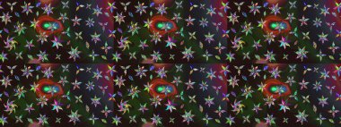 Elle boyanmış suluboya resim çizimleri, çiçekler ve bitkiler. Gri ve kahverengi renkte çiçekler.