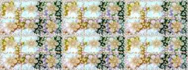 Tarafsız ve altın desenli. Tekrarlayan elementlerle kusursuz soyut arkaplan. Zarif raster klasik desen.