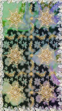 Kusursuz klasik raster altın desenli. Geleneksel oryantasyon süsü. Klasik klasik klasik arka plan. Altın elementlerle gri renklerde altın desen.