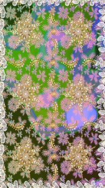 Tarafsız renklerde kusursuz desen. Kusursuz altın desenli bukleler. Doğu tarzı arabesk tarzında altın elementler. Raster altın pürüzsüz desen.