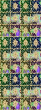 Çizim altın desenli bukleler. Doğu tarzı arabesk tarzında altın elementler. Raster Golden eskiz kalıbı. Yeşil renkte çizim deseni.