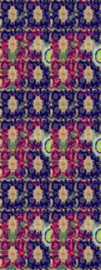 Altın elementlerle mavi renklerde altın desen. Klasik klasik klasik arka plan. Klasik Raster altın desenini çiz. Geleneksel oryantasyon süsü.