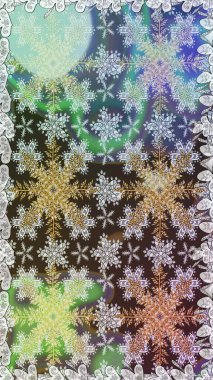 Gri ve nötr renklerde altın desenli altın elementler. Gri ve nötr renklerde ve altın elementlerle kusursuz klasik desen. Noel, kar tanesi, yeni yıl.