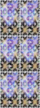 Altın elementli gri renkli altın desenli. Lüks, kraliyet ve Viktorya dönemi konsepti. Süslü dekorasyon. Raster klasik barok çiçeksiz altın desenli..