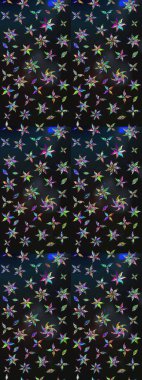 Güzel çiçek deseni. Gri ve mavi renkte çiçekler. Renkli Bahar Teması eskiz kalıbı. Düz Çiçek Elementleri Tasarımı.