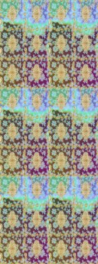 Altın elementlerle nötr renklerde altın desen. Raster geleneksel oryantasyon süsü. Klasik altın deseni çiz.