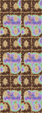 Kahverengi renklerde altın elementlerle Raster eskiz deseni. Tasarım için Damask çizim deseni.