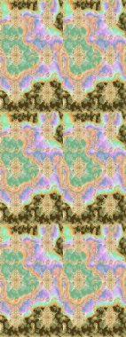 Tasarım şablonu için çizgi çizimi sınırı. Davetiyeler, kartlar, web sayfası için Raster illüstrasyon. Tarafsız renklerde altın element. Doğu tarzı element. Altın çizgili çiçek dekoru.