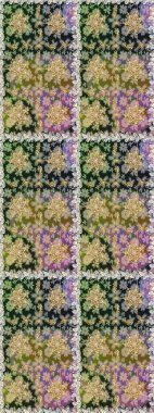 Gri renklerde, altın elementlerle kusursuz desen. Geleneksel oryantasyon süsü. Klasik klasik klasik arka plan. Klasik raster altın pürüzsüz desen.