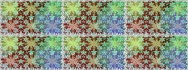 Tarafsız ve altın elementli yeşil renklerde altın desen. Lüks, kraliyet ve Viktorya dönemi konsepti. Süslü dekorasyon. Raster klasik barok çiçeksiz altın desenli..