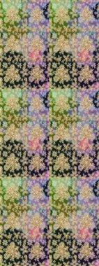 Raster illüstrasyonu. Klasik çiçek dokusu. Altın şablon. Kusursuz desenli altın elementler. Tarafsız ve gri renklerin kraliyet retro 'su. Kart, duvar kağıdı, ambalaj, tekstil için klasik tasarım.