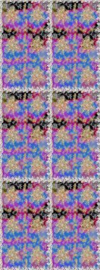 Altın karalama fantezi yapraklarından Raster soyut çiçek çelengi ve gri ve nötr renklerde çiçek. El yapımı dekoratif çerçeve, albüm kapağı, tebrik kartı, klasik Art deco tarzı.