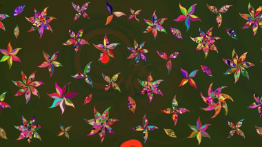 Tekstil, tebrik kartı, boyama kitabı, telefon kılıfı baskısı için kullanılabilir. Kızılderili desenli desenli desenli şal deseni. Etnik Mandala süsü. Raster Henna dövme stili.