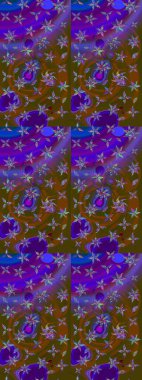 Çiçek deseni. Flower eskiz arka planı. Şatafatlı bahar bahçesi dokusu. Raster illüstrasyonu.