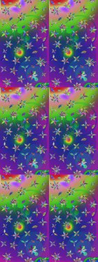 Kızılderili desenli desenli desenli şal deseni. Raster Henna dövme stili. Tekstil, tebrik kartı, boyama kitabı, telefon kılıfı baskısı için kullanılabilir. Etnik Mandala süsü.