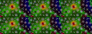 Eskiz Vintage Çiçek Deseni. Raster Kalça dokusu deseni.