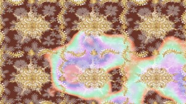 Paisley 'ler zarif çiçek desenli eskiz arka plan duvar kâğıdı resimleriyle klasik güzel modern 3D çizgili sanat eseri ve nötr desenli çiçek yaprakları ve süslemeleri..