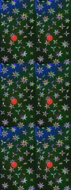 Suluboya desenli çiçek deseni. Dekorasyon ve tasarım için güzel bir desen. Moda baskısı. Çiçeğin suluboya çizimlerinin mükemmel deseni. Ayarlanmış.