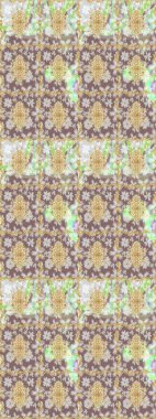 Skeç raster arka planı. Çiçek deseni. Tarafsız renklerde altın elementler. Duvar kâğıdı barok, İspanyol kumaşı. Şekil grafik deseni.