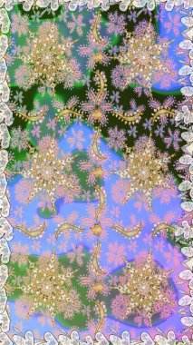 Geleneksel klasik altın desen. Tarafsız ve altın elementli mavi renklerde altın desen. Barok tarzında kusursuz bir doğulu süsü. Raster doğulu süsü.