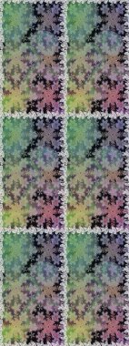 Kusursuz kıvırcık saçlar. Doğulu stil, altın elementli gri renkli altın desenli arabesk yapar. Raster altın desen.