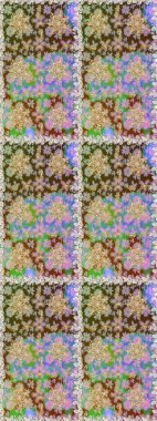 Damask pürüzsüz süsü. Tarafsız ve kahverengi renkler üzerinde klasik oryantal desen. Geleneksel raster ve altın desen.