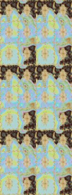 Tarafsız renkler üzerinde klasik oryantal desen. Damask eskiz süsü. Geleneksel raster ve altın desen.