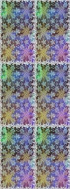 Raster oryantal süs. Geleneksel klasik altın desen. Barok tarzında kusursuz bir doğulu süsü. Altın elementlerle nötr ve gri renklerde altın desen.