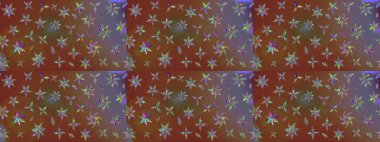 Karalama çiçekleri çizim kalıbı. Sanat kahverengiye ve nötr tarzda çiçeklere ilham verir ve arka plan bırakır. Kahverengi ve nötr el çizimi desen. Raster deseni.