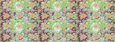 Tarafsız renklerde altın elementlerle Raster eskiz deseni. Tasarım için Damask çizim deseni.