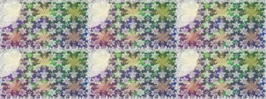 Gri renklerde, altın elementlerle kusursuz desen. Kusursuz altın desen. Raster doğulu süsü.