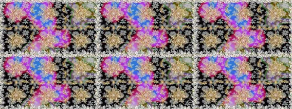 Antika altın tekrarlanabilir duvar kağıdı. Damask arkaplanı tekerrür ediyor. Barok tarzında altın çiçek süsü. Gri renklerdeki altın element.