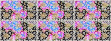 Gri renkli geleneksel Arapça dekor. Doğu tarzında klasik tasarım öğesi. Süslü dantel iz sürücü. Duvar kâğıdı için altın süslü bir illüstrasyon. Çiçekli süslemeli, pürüzsüz bir desen..