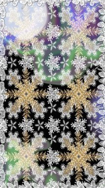 Geleneksel oryantasyon süsü. Kusursuz klasik raster grisi ve altın desenli. Klasik vintage arkaplan.