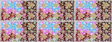 Kusursuz klasik altın desen. Altın elementlerle nötr renklerde altın desen. Raster geleneksel oryantasyon süsü.