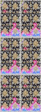 Gri renklerde altın tekrarlayan elementlerle soyut arkaplan. Kusursuz oryantal klasik altın desen.