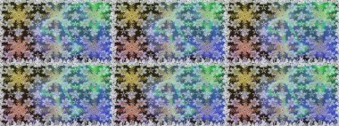 Geleneksel Arap dekoru gri, mavi renkler. Duvar kâğıdı için altın süslü bir illüstrasyon. Doğu tarzında klasik tasarım öğesi. Süslü dantel iz sürücü. Çiçekli süslemeli, pürüzsüz bir desen..