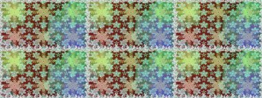 Tarafsız ve altın elementli yeşil renklerde altın desen. Lüks, kraliyet ve Viktorya dönemi konsepti. Süslü dekorasyon. Raster klasik barok çiçeksiz altın desenli..