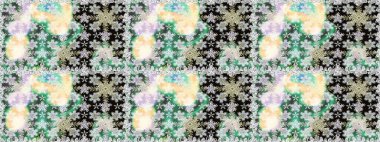 Tarafsız ve gri renklerde grafiksel modern kusursuz desen. Duvar kâğıdı barok, İspanyol kumaşı. Kusursuz çiçek deseni. Kusursuz raster arkaplanı.