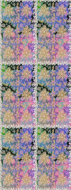 Tarafsız ve gri renklerde altın elementler. Geleneksel klasik raster altın pürüzsüz desen. Barok tarzında kusursuz bir doğulu süsü..