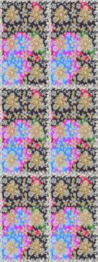 Tekrarlayan elementlerle kusursuz soyut arkaplan. Gri, nötr ve altın desenli. Zarif raster klasik desen.