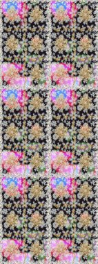 Kusursuz kıvırcık saçlar. Doğulu stil altın deseni gri ve nötr renklerde altın elementlerle donatır. Raster altın desen.