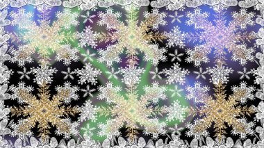 Altın kar taneleri basit, pürüzsüz desen. Gri ve nötr renklerde Raster altın deseni. Soyut duvar kâğıdı, ambalaj dekorasyonu. Kışın sembolü, Mutlu Noel tatili, Mutlu yıllar 2019.