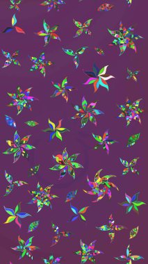 Raster Hip kumaş deseni. Eskiz Vintage Çiçek Deseni.