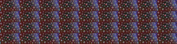 Süslü kumaş deseni. Renkli Bahar Teması eskiz kalıbı. Düz Çiçek Elementleri Tasarımı. Raster illüstrasyonunda çiçek deseni çizimi.